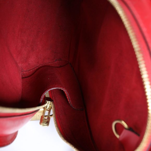 Louis Vuitton Red Epi Leather Mabillon Backpack - Picture 7 of 7
